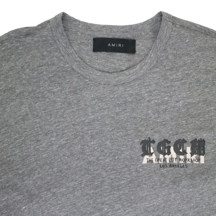 Amiri T.G.C.W. T-Shirt Heather Grey