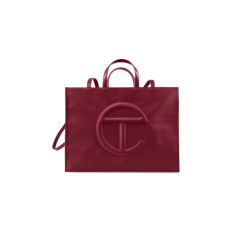 Telfar Large Shopping Bag Oxblood