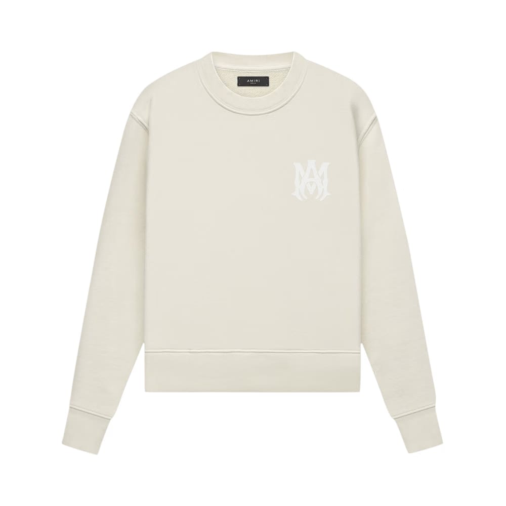Amiri Core Crewneck Sweatshirt Alabaster