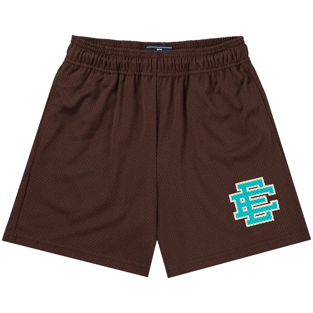 Eric Emanuel EE Basic Shorts Brown/Aqua