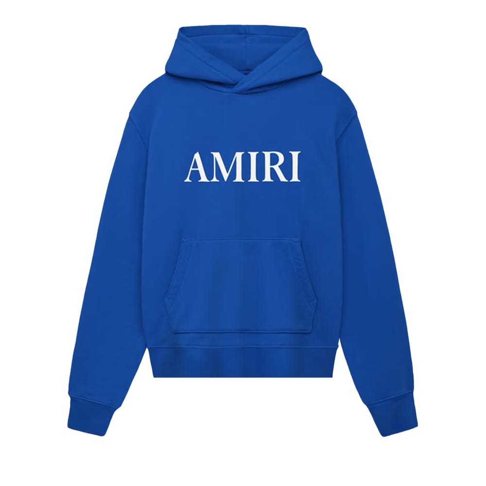 Amiri Core Logo Hoodie Blue