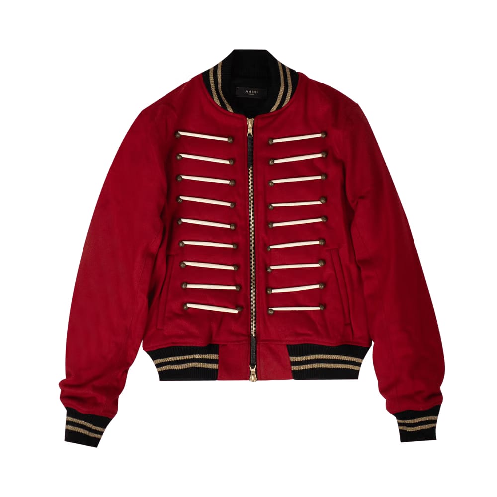 Amiri Forever Wool Bomber Red