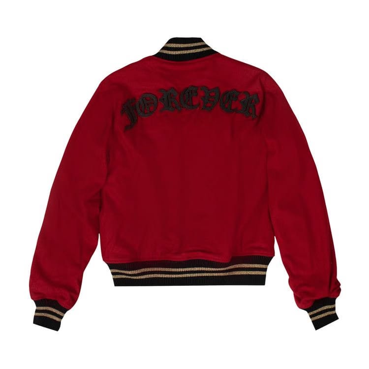 Amiri Forever Wool Bomber Red