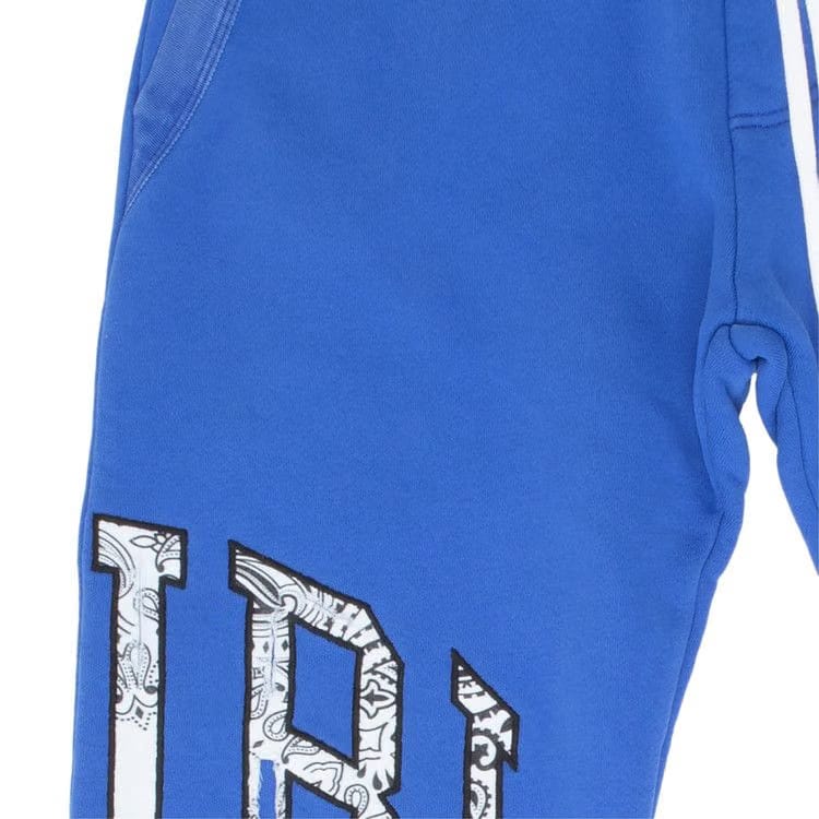 Amiri Bandana Sweatpant Blue/White