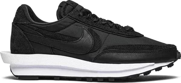 Nike sacai x LDWaffle Black Nylon