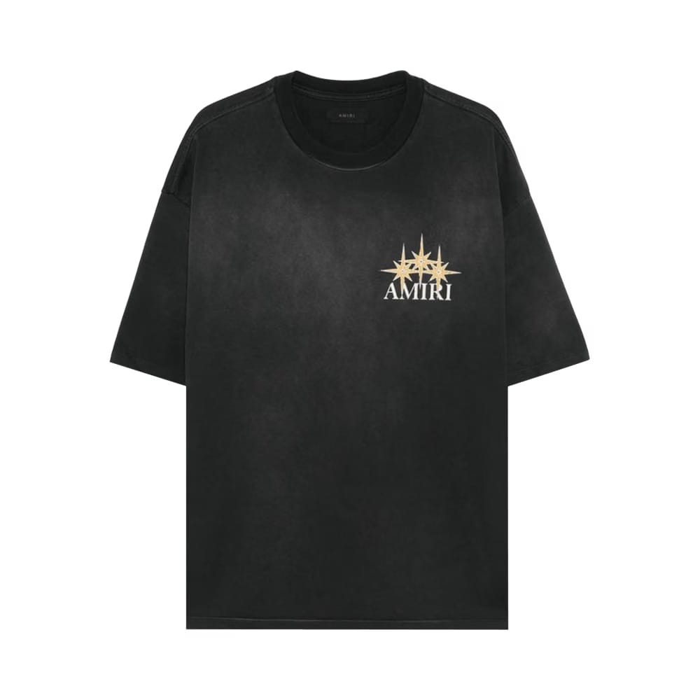 Amiri Starburst Oversized T-Shirt Black