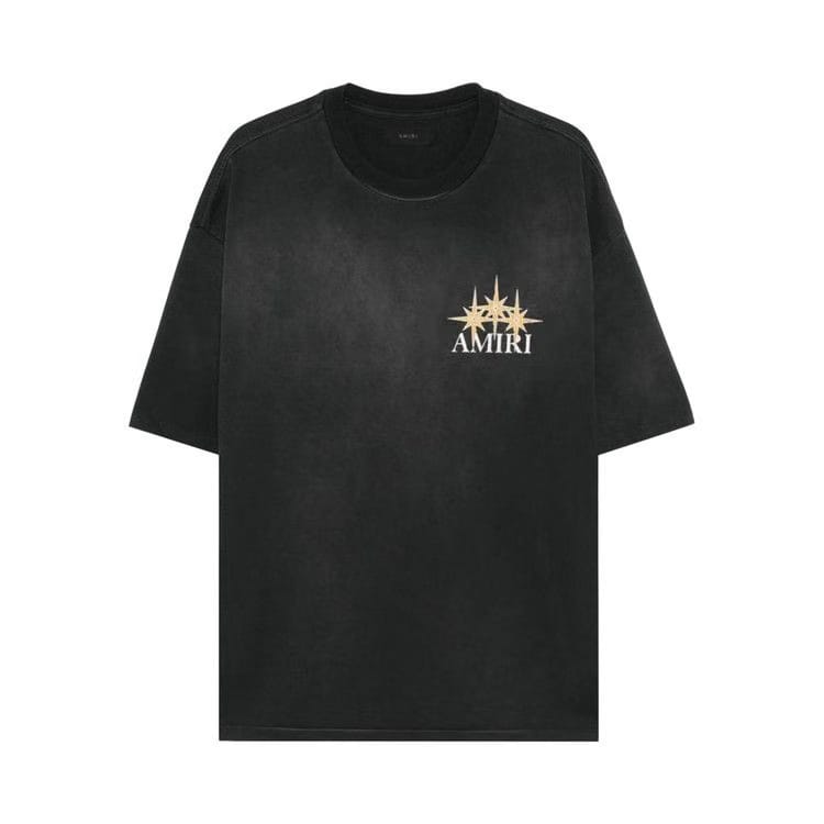 Amiri Starburst Oversized T-Shirt Black