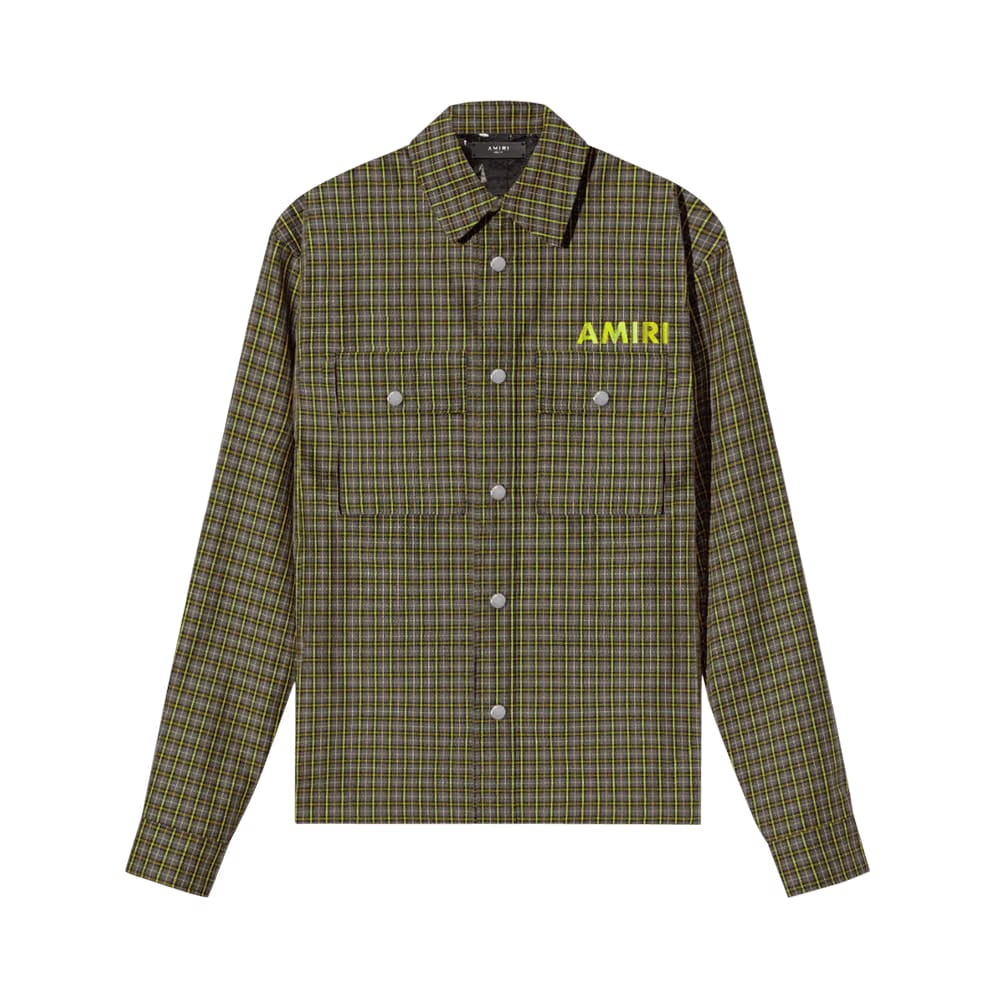 Amiri Logo Overshirt Sage