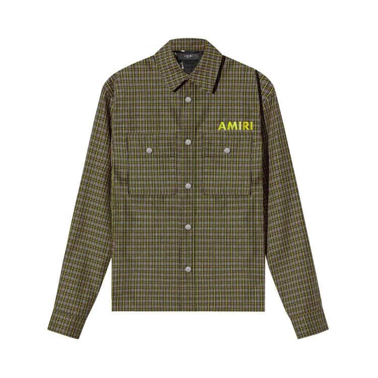 Amiri Logo Overshirt Sage