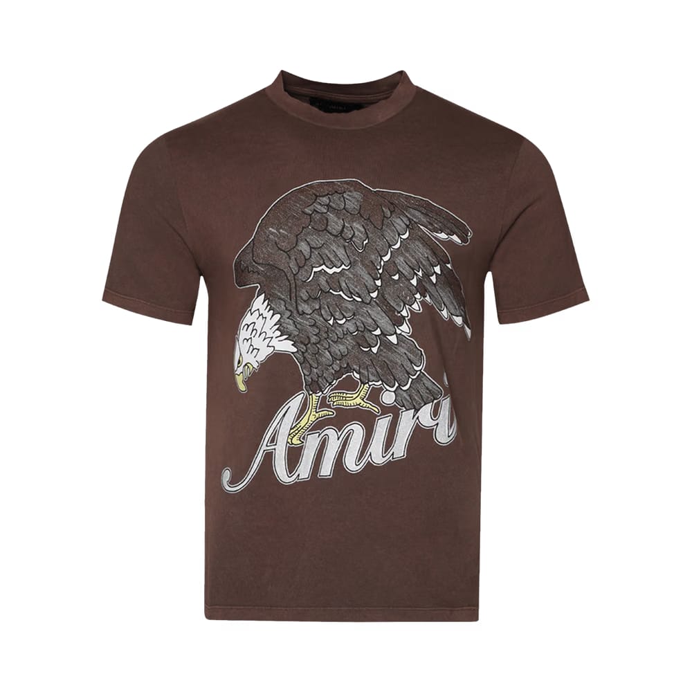 Amiri Eagle T-Shirt Slate Black