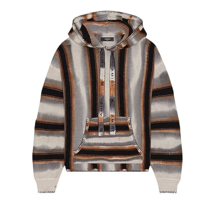 Amiri Baja Stripe Hoodie Multicolor