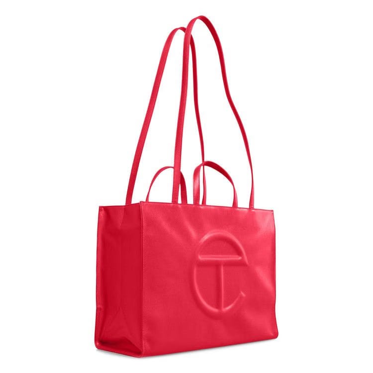 Telfar Large Shopping Bag Red