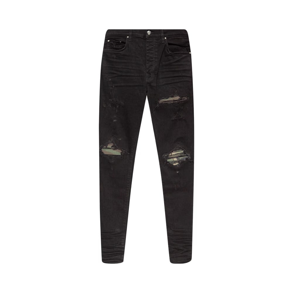 Amiri Mx1 Camo Jean Black