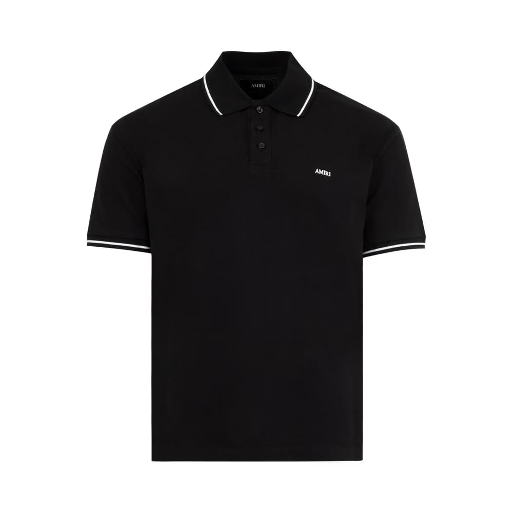 Amiri Polo Shirt Black