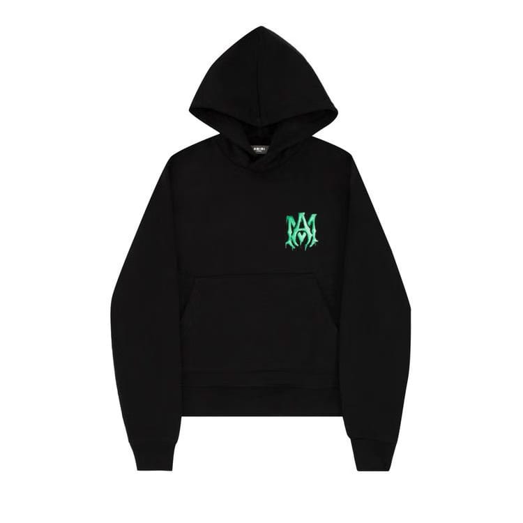 Amiri Watercolor MA Hoodie Black/Green