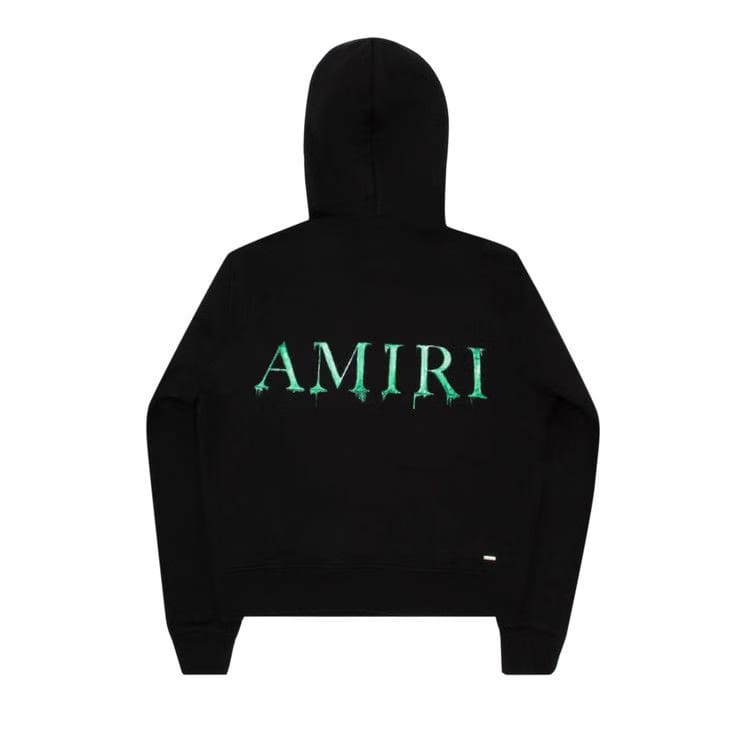 Amiri Watercolor MA Hoodie Black/Green