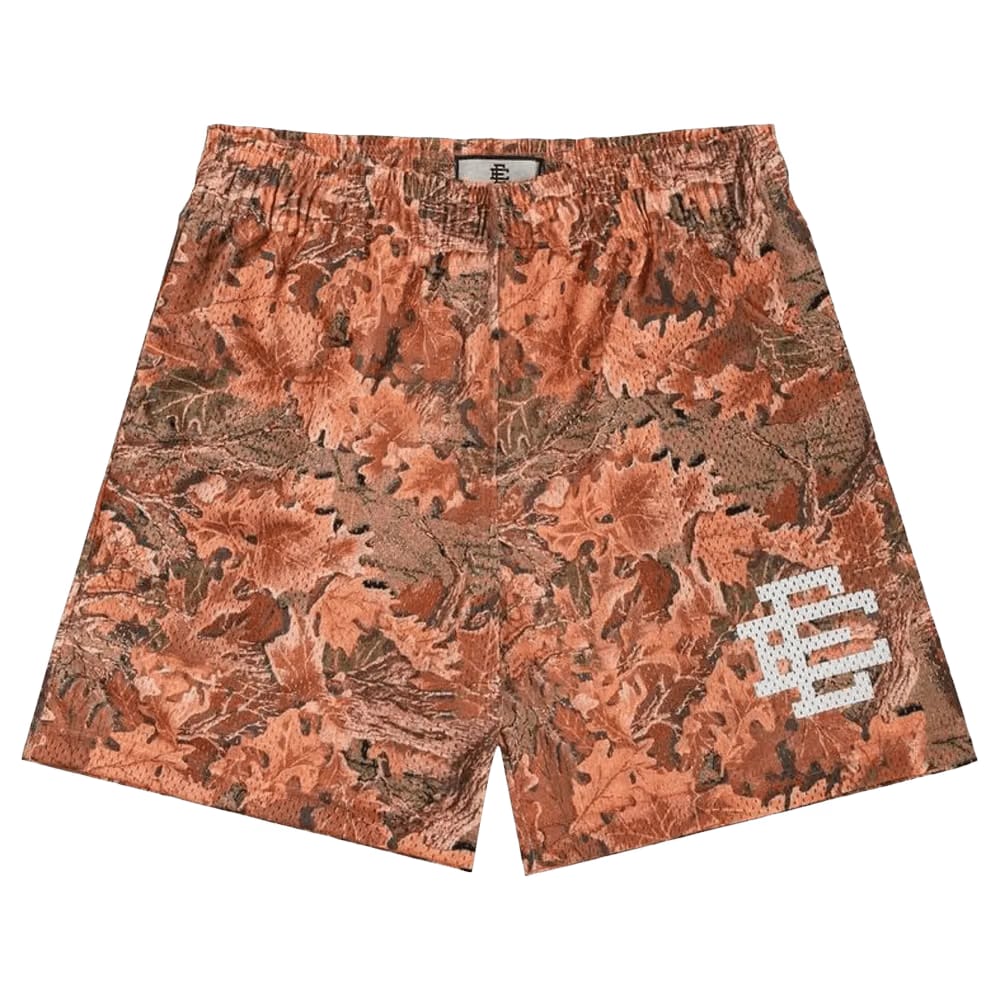 Eric Emanuel EE Basic Shorts Orange Leaf Camo