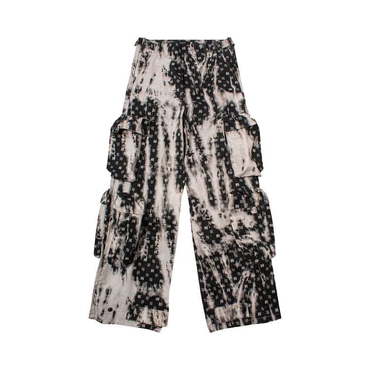 Amiri Bleached MA Paisley Utility Pant Black