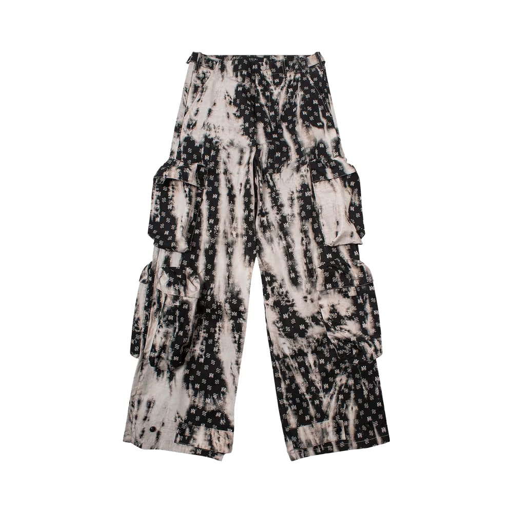 Amiri Bleached MA Paisley Utility Pant Black