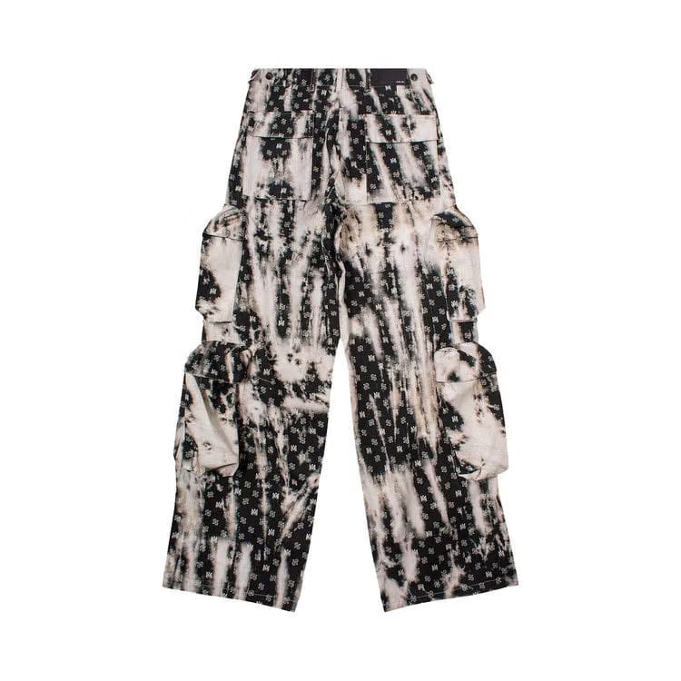 Amiri Bleached MA Paisley Utility Pant Black