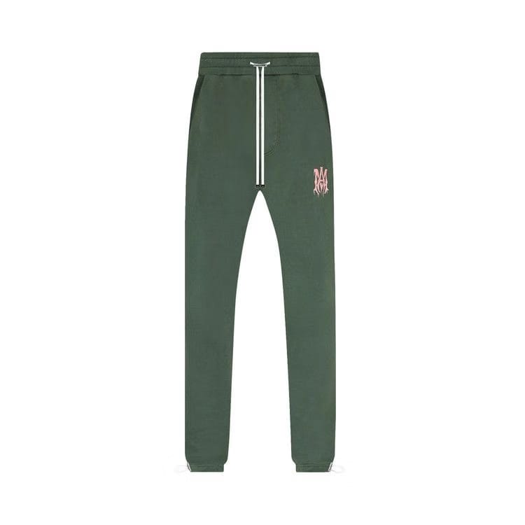 Amiri Watercolor MA Sweatpant Green/Peach