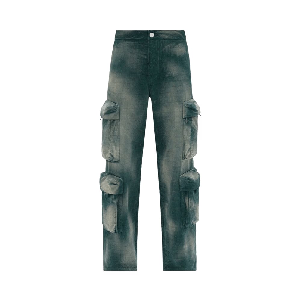 Amiri Amiri Jacquard Utility Pant Green
