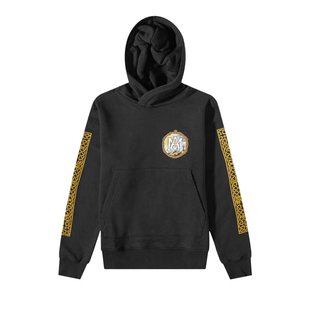 Amiri Alchemy Frame Hoodie Black