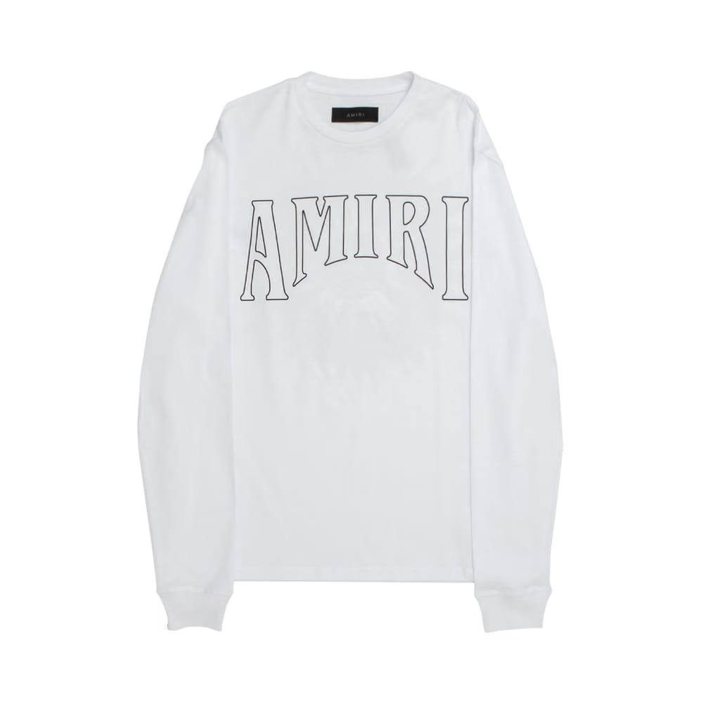 Amiri Sun Long-Sleeve T-Shirt White