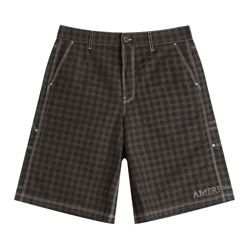 Amiri MA Quad Work Shorts Black