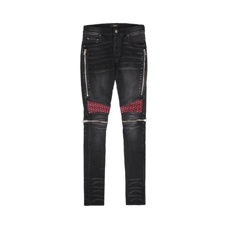 Amiri Velvet PJ MX2 Jean Aged Black
