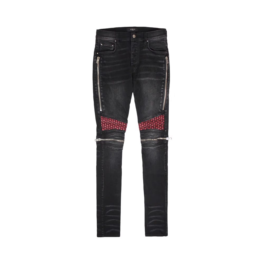 Amiri Velvet PJ MX2 Jean Aged Black