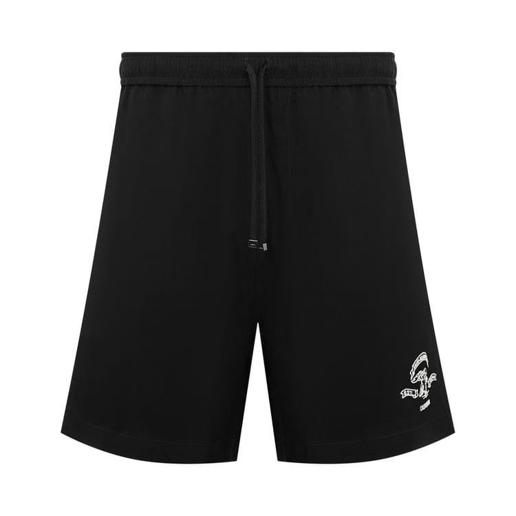 Amiri Eagle Shorts Black