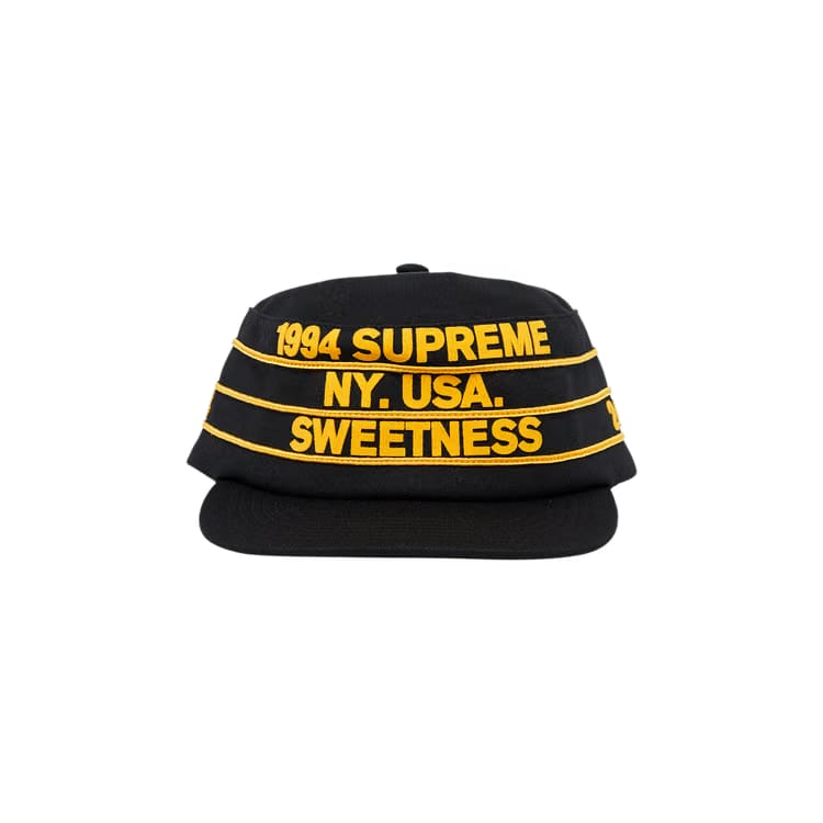 Supreme Pro Bowl Pillbox Hat Black