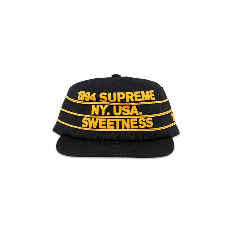 Supreme Pro Bowl Pillbox Hat Black