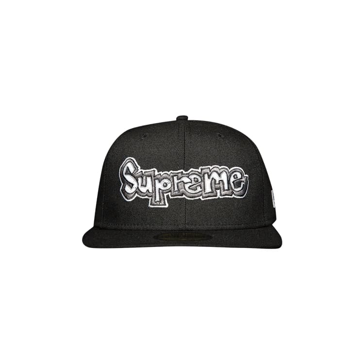 Supreme x New Era Gonz Logo Hat Black