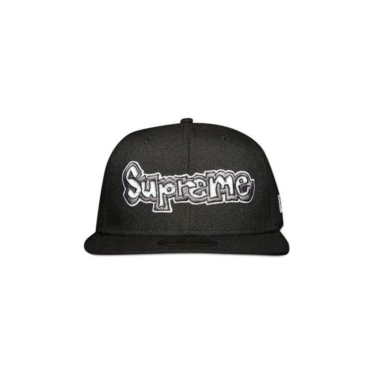 Supreme x New Era Gonz Logo Hat Black