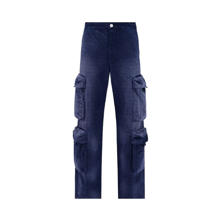Amiri Jacquard Utility Pant Blue
