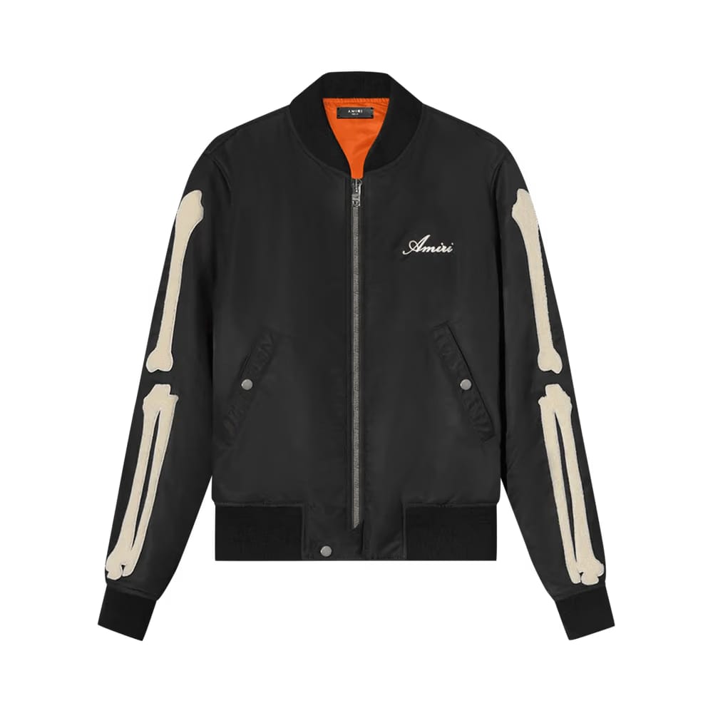 Amiri Bones Bomber Black