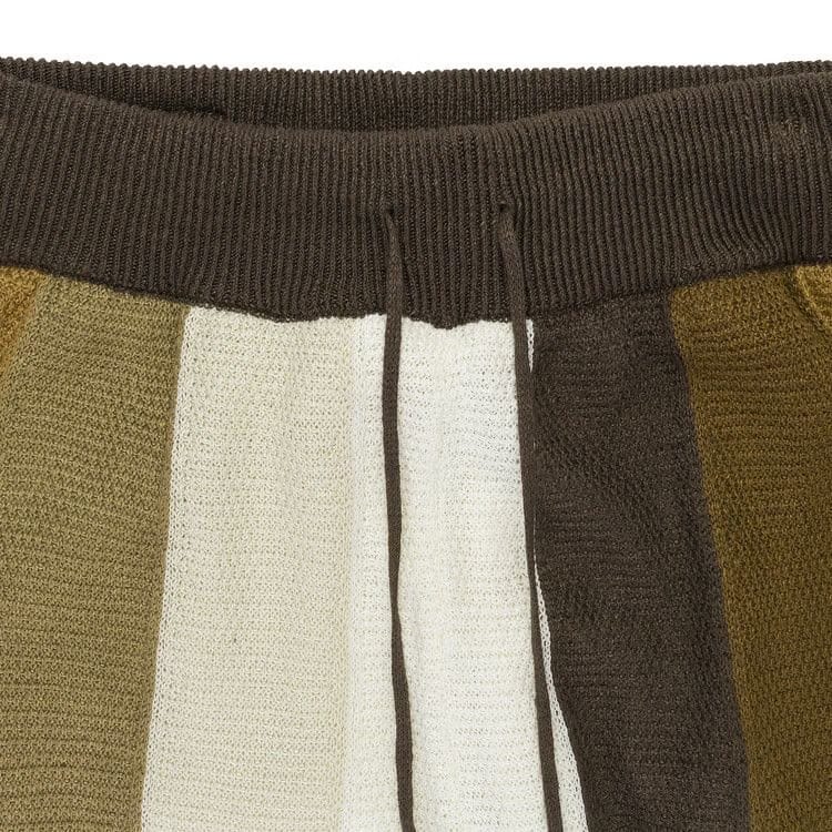 Amiri Color-Block Drawstring Pants Brown