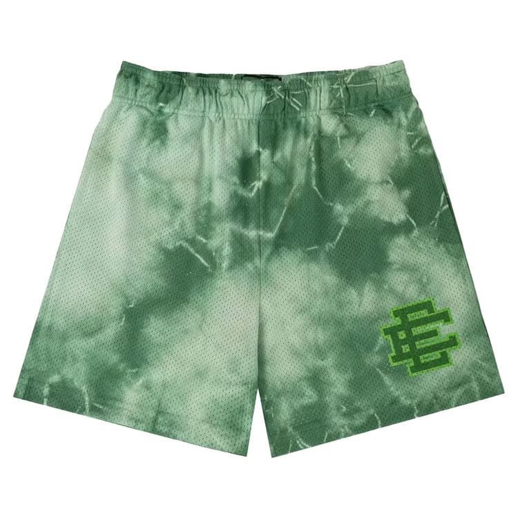 Eric Emanuel EE Basic Shorts Green Tie Dye