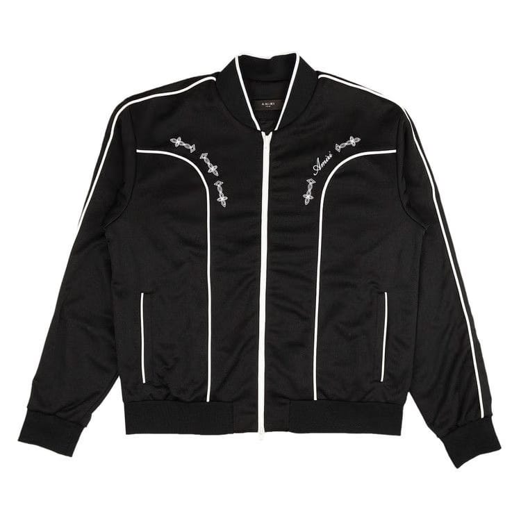 Amiri Western Track Jacket Black