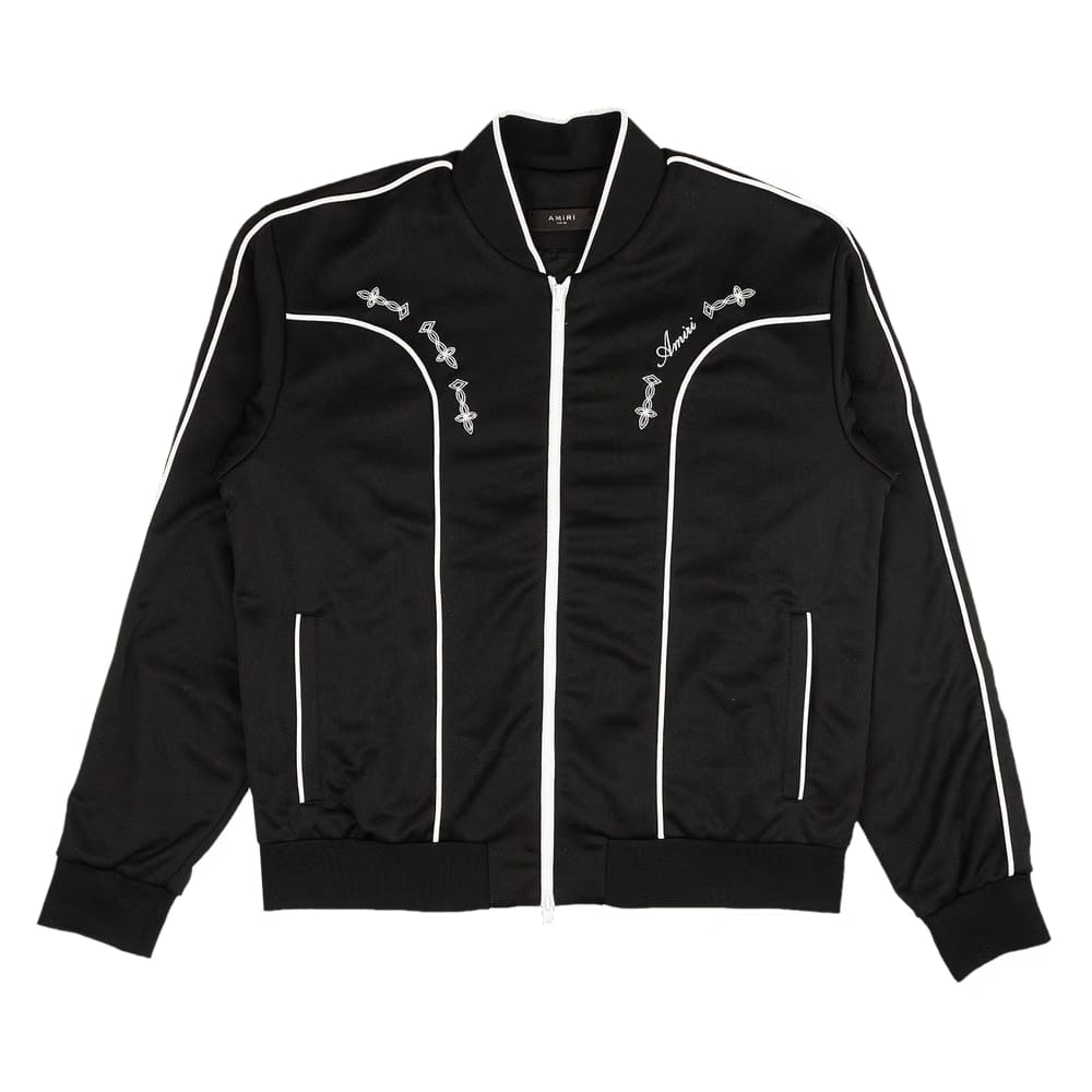 Amiri Western Track Jacket Black