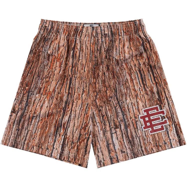 Eric Emanuel EE Basic Shorts Brown Bark/Red