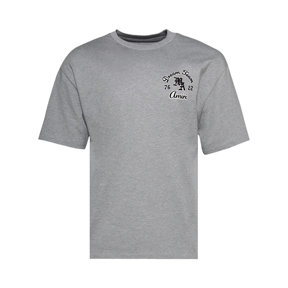 Amiri Dream Team Oversized T-Shirt Grey
