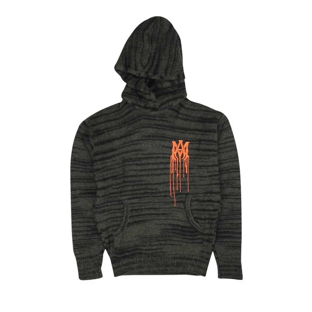 Amiri Space Dye Hoodie Green