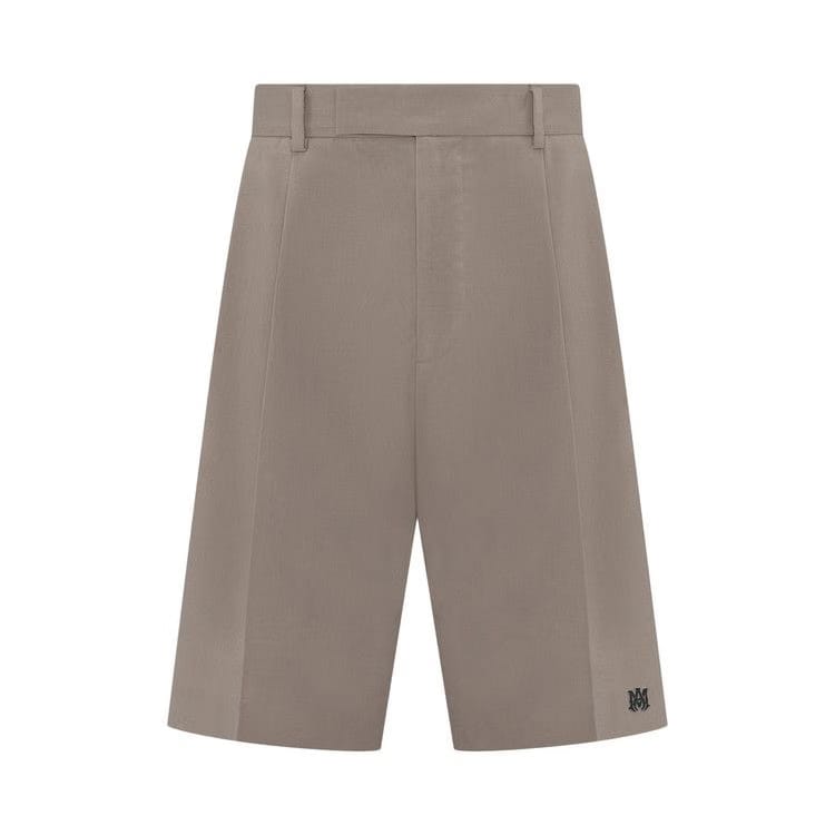Amiri Double Pleat Shorts Tan