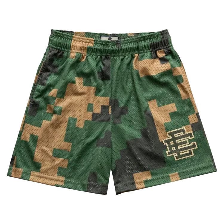 Eric Emanuel EE Basic Shorts Green Digital Camo