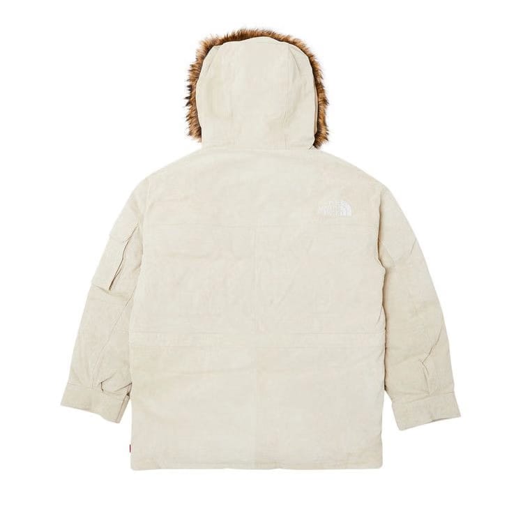 Supreme x The North Face Suede 600-Fill Down Parka Stone