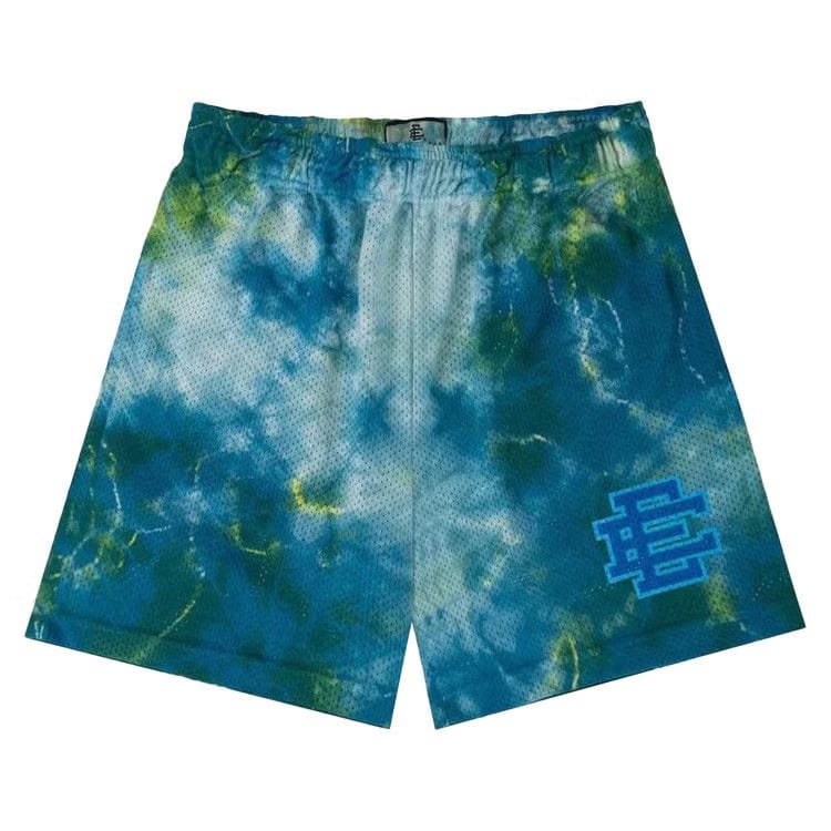 Eric Emanuel EE Basic Shorts Deep Sea Blue Tie Dye