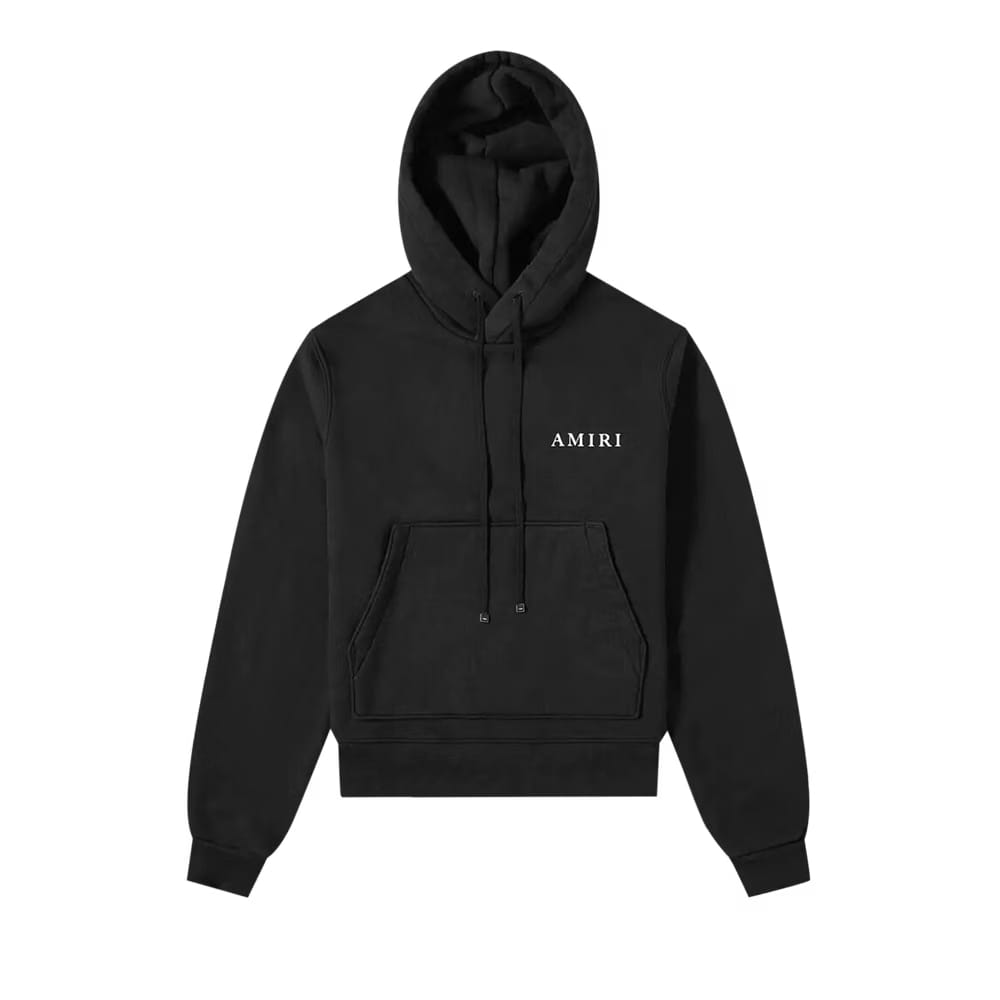 Amiri Puff Logo Hoodie Black